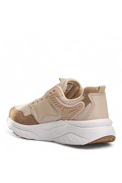 Wickers 2843 Tenis confortabil de damă bej/roz