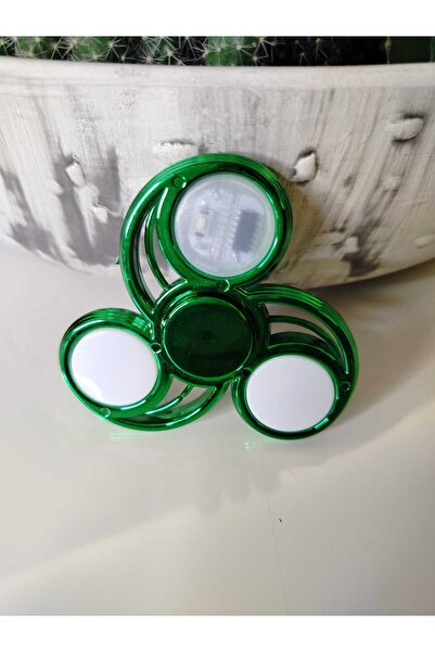 ÇELİK GRUP Işıklı Stres Çarkı 3 Fonksiyonlu ( Yeşil Renk ) Gtreen 21