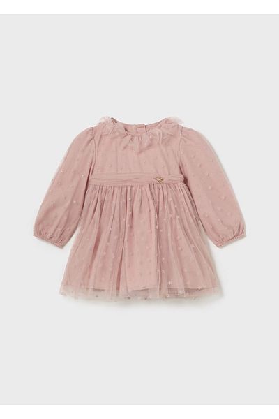 MAYORAL Baby Girl Tulle Dress 18-36 Months Pink