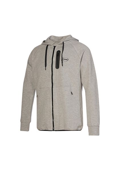 hummel Ανδρικό μπουφάν Nova με γκρι κουκούλα