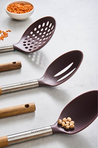 Karaca Celestia 6 Piece Acacia Serving Set