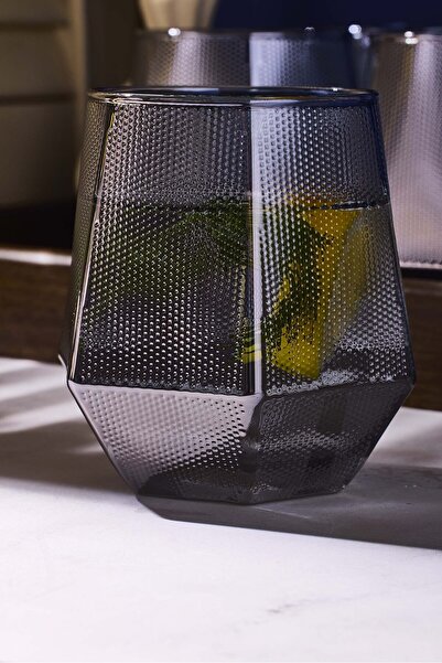 Perotti Harvey Füme 320 ml 6 lı Cam Bardak