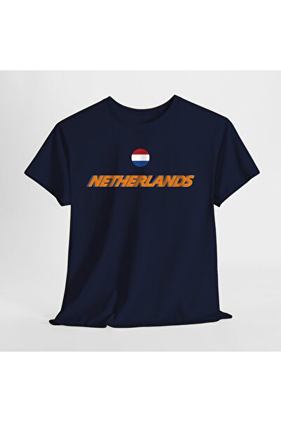 SARI NETHERLANDS HOLLANDA ARMA T-SHIRT 100% pamuk