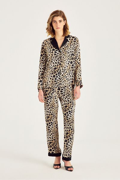 Naramaxx Long Sleeve Patterned Pajama Set