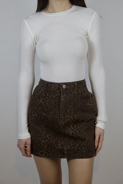 Flow Leopard Skirt