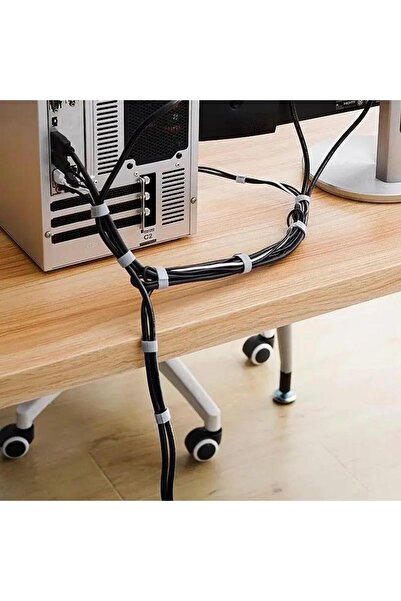 jetfast 5 Meters X 1 cm Velcro Fixer Cable Organizer Strip