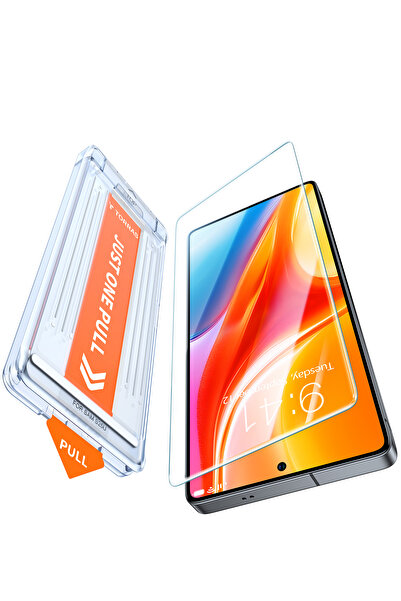 TORRAS واقي شاشة S25 Plus مقاوم للكسر ومتين وخالٍ من الفقاعات وتغطية كاملة، ع...