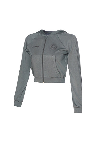 hummel Alpa Kadın Gri Kapüşonlu Ceket