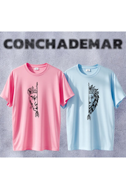 Vordevia Kralj lavova, kraljica lavova Štampano visokokvalitetna majica