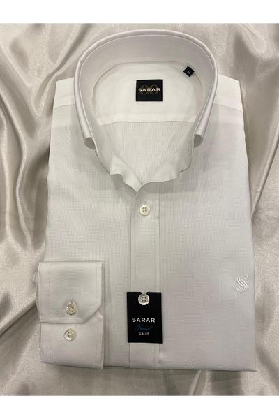 Sarar Men's Woven Slim Fit Shirt