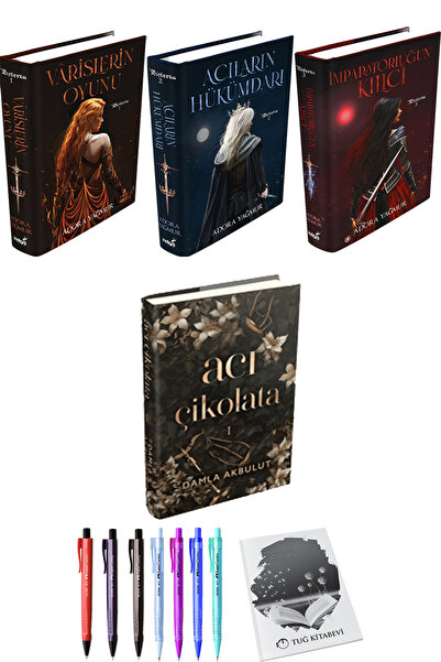 İndigo Kitap Varislerin Oyunu Acıların Hükümdarı İmparatorluğun Kılıcı Ciltli...