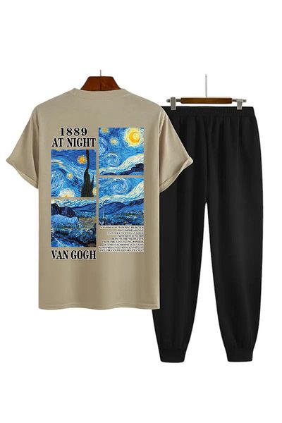 uyguntarz Σετ αθλητικών φόρμων Unisex Vangogh
