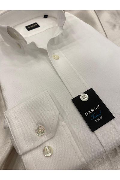 Sarar Men's Woven Slim Fit Shirt