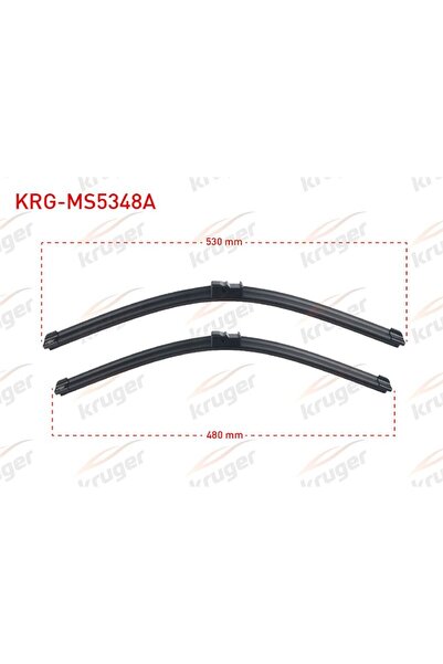 KRUGER-KRG-MS5348A - ARAC BAZLI SILECEK SETI 530-480MM VW GOLF IV / POLO (9N) / MAZDA 3 (BK)