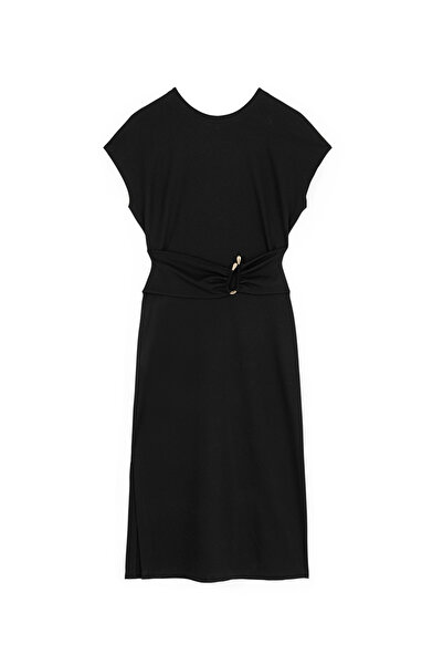 İpekyol Stylové šaty s kovovými doplňky