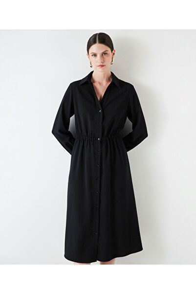 İpekyol Pleated shirt dress