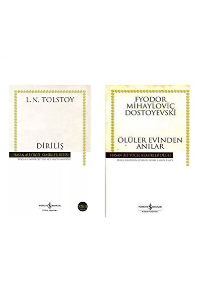 TÜRKİYE İŞ BANKASI KÜLTÜR YAYINLARI Diriliş - Lev Nikolayeviç Tolstoy - Ölüle...