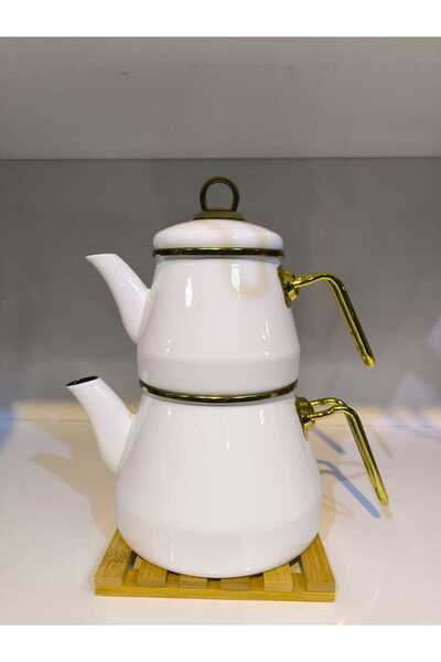 DEMYAK Emaye Çaydanlık Takımı