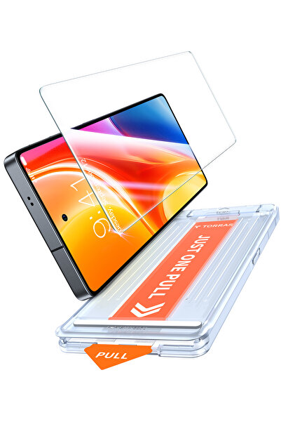 TORRAS واقي شاشة S25 Ultra مقاوم للكسر ومتين وخالٍ من الفقاعات وتغطية كاملة، ...