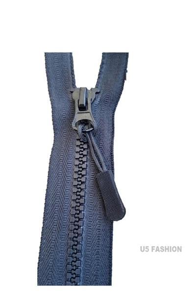 U5 FASHION 1 Adet 100 Santim Kemik Diş Fermuar 1 Adet Elcik