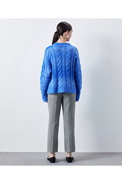 İpekyol Sweater with hair braids