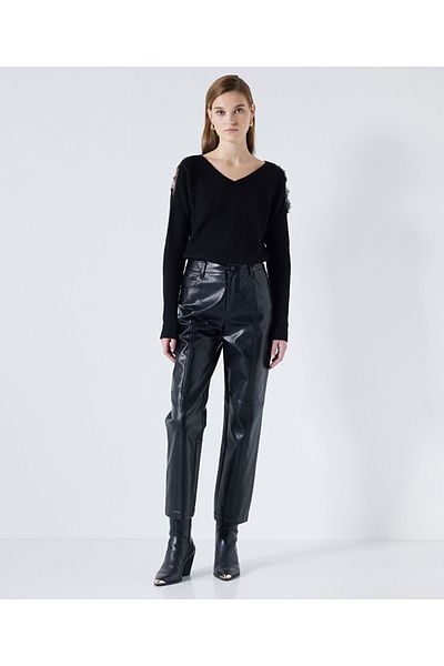 İpekyol Lace mix cutout sweater