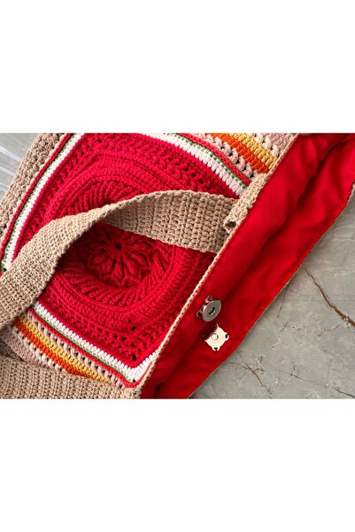 Motif El örgüsü motif çanta