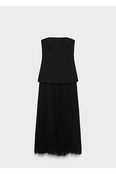 MANGO Woman Straplez elbise