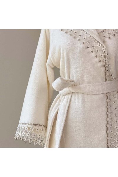 Okya Home Okya Nestique Bathrobe Kimono 70% Bamboo 30% Cotton J140