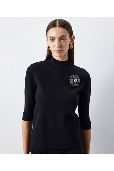 İpekyol High collar basic knitwear