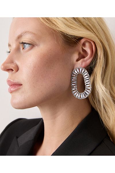 İpekyol Crystal Stone Detailed Earrings