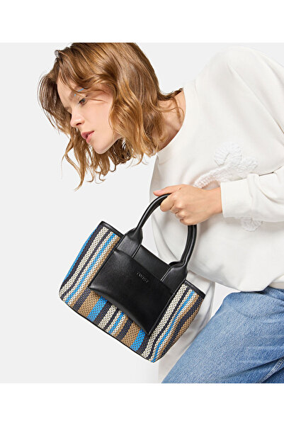 Twist Suni Leather with Garnish Bag