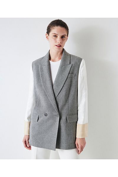 İpekyol Jacquard mix blazer