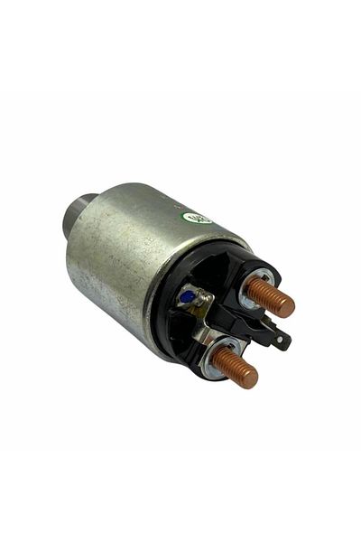 ZM 12V Starter Solenoid - Delco Type, Body 51 Mm, 3 Holes, Short Piston, Plug Right