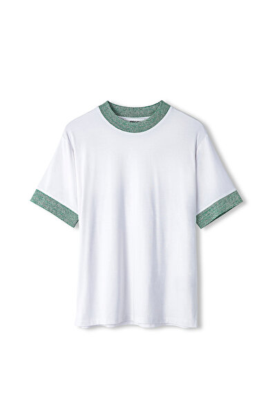 İpekyol Ribbed Contrast T-Shirt