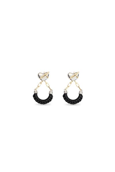 Twist Heart earrings - Stylish Design