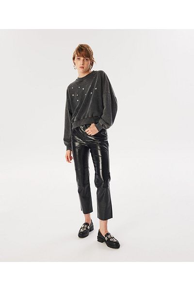 Twist Hotfix Printed Sweatshirt