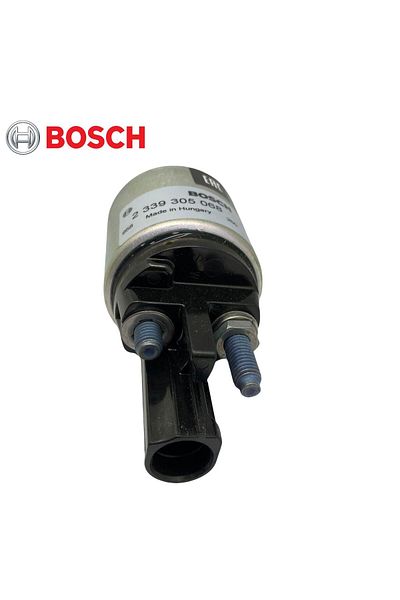 Bosch 12v Starter Solenoid Thin Body Oval Socket Vw (Sheet Hole) (26 MM)