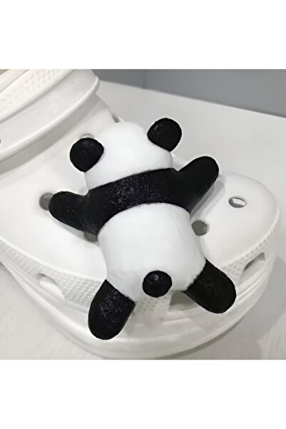 Crocs Büyük Boy Ayıcık Panda Terlik Süsü Üç Boyutlu/pandalı Charm/ Ayılı 3d Jibbtiz