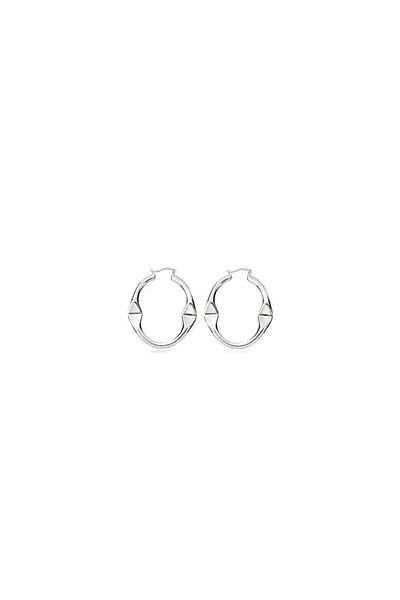 Twist Amorphous Metal Earrings