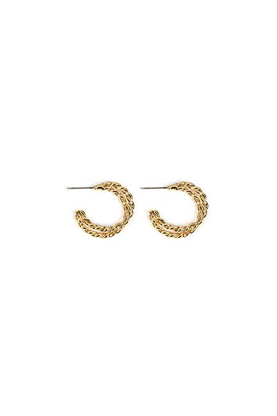 İpekyol Metal Hoop Earrings - Stylish Design