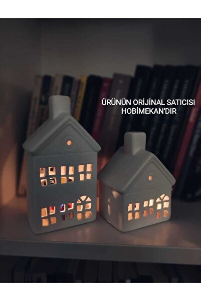 hobimekan Seramik Ikili Ev Mumluk