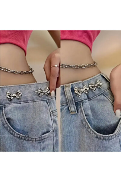 stainless steell Fiyonk Figürlü Pantolon Daraltma Aksesuarı