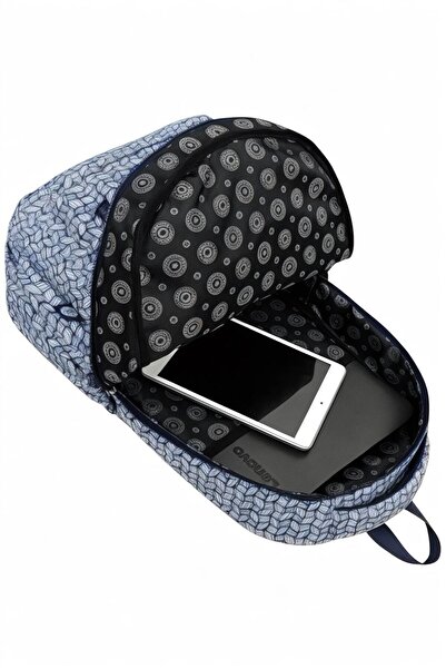 Uniquetrenders Унісекс розкішний ноутбук з візерунком 4 відділення водонепроникний щоденний шкільна сумка і рюкзак