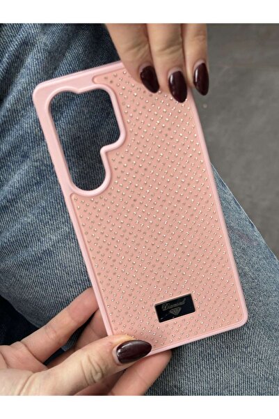 Paladyum Case حافظة سامسونج جالاكسي S25 الترا المتوافقة مع الماس والماس والأح...