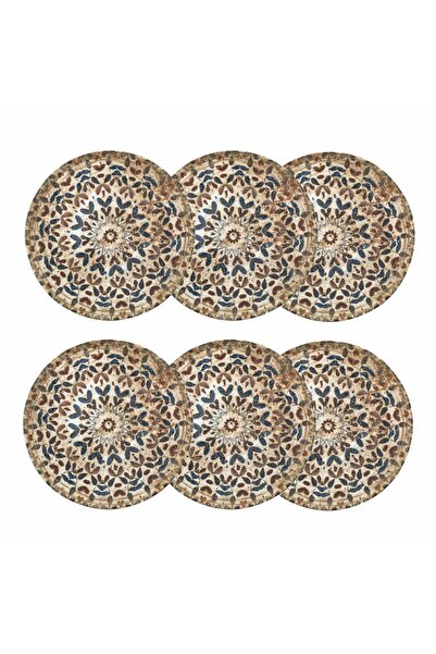 Mudo Home Ephesus Cake Plate Set 6 Pieces -20Cm
