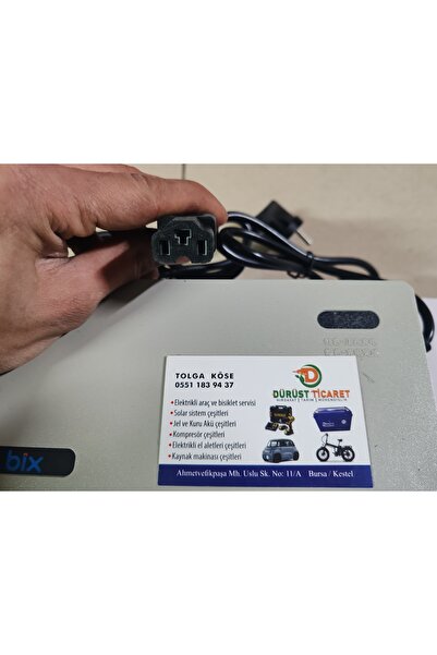Bix Ebike 72volt 6 akülü hızlı şarj aleti 20  45 amper akü için uygundur