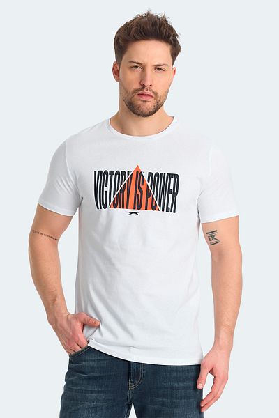 Slazenger Ανδρικό μπλουζάκι RAVID, Λευκό