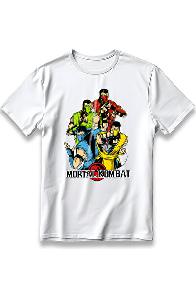 EZG Business Μπλουζάκι Unisex Oversize Mortal Kombat από 100% βαμβακερό μυθικ...