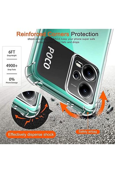 erorex 1+2 Pack Compatible With Xiaomi Poco X5 5G Privacy Screen Protector Hydrogel Film And Case Anti Spy